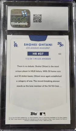 2025 Topps Chrome Power Players Shohei Ohtani #PP-25 - Image 5