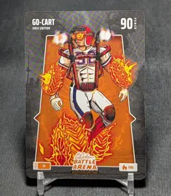 Evan Carter GO-CART Fire 2026 Bo Jackson Battle Arena Card #59 Texas Rangers - Image 1