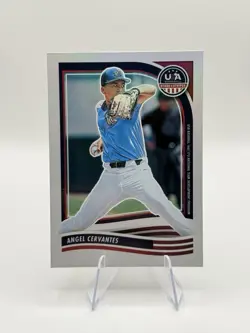 Angel Cervantes 2024 Panini Stars & Stripes USA Baseball #157 Trading Card MLB - Image 1