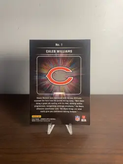 2024 Donruss Optic - Caleb Williams (RC) - Light It Up - Card#1 - Chicago Bears - Image 2