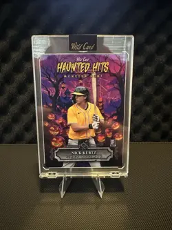 2025 Nick Kurtz /4 Rookie Wild Card Haunted Hits Monster Hunt - Image 1