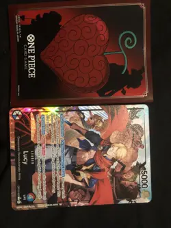 Lucy (Alternate Art) Foil OP15-002 Adventure on Kami's Island One Piece Leader - Image 2