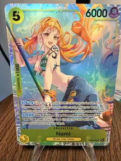 One Piece TCG - Nami EB03-053 Foil SR - The Heroines Edition NM - Image 1