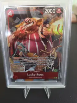 2025 One Piece TCG PRB02-003 The Best Vol 2 Lucky Roux Alt Art PSA 10 - Image 2