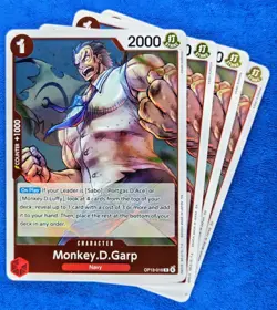 4x Monkey.D.Garp OP13-016 R | Carrying On His Will | One Piece TCG | English - Image 1