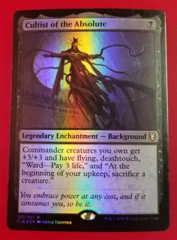 1x Cultist of the Absolute | FOIL | Battle for Baldur's Gate | MTG Magic Cards - Image 1