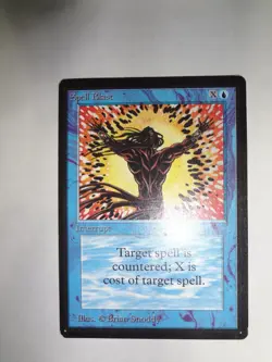 MTG MAGIC THE GATHERING CARD ORIGINAL BETA BLUE SPELL BLAST INSTANT x1 - Image 1