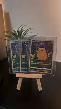 Pokemon TCG Celebrations Pikachu Holo Card 05/25 Well-centered Set Of 3 - Image 1