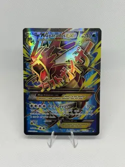 Pokemon Card M Gyarados Ex Full Art Holo Ultra Rare Card 115/122 Breakpoint LP - Image 1