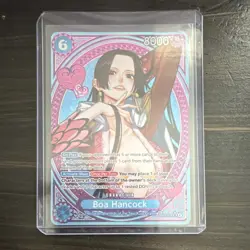 Bandai Boa Hancock EB03-026 Super Rare SP One Piece Heroines Edition Card - Image 1