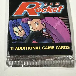 Pokemon TCG Team Rocket Booster Pack - 11 Cards Wizards of the Coast Sealed - Image 2