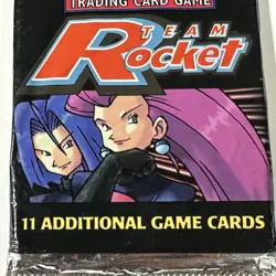 Pokemon TCG Team Rocket Booster Pack - 11 Cards Wizards of the Coast Sealed - Image 4