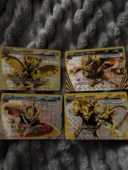 4 pokemon break cards(empoleon-XY134,Luxray-47/122,Zoroark-92/162,Noctowl-XY136) - Image 1