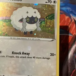 Wooloo 222/264 Fusion Strike Holo Swirl Common Pokemon Card 2021 SWIRL - Image 5