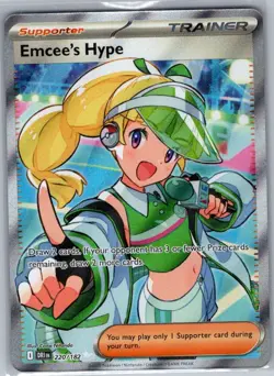 Emcee's Hype 220/182 SV10: Destined Rivals - Pokemon Card - NM - Image 1