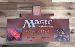 Booster Box (empty) - BETA - MTG - Excellent+++. More Vintage MTG in Store. - Image 1