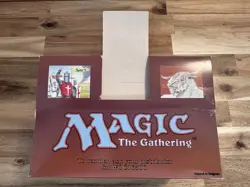 Booster Box (empty) - BETA - MTG - Excellent+++. More Vintage MTG in Store. - Image 2