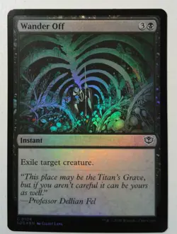 Wander Off *FOIL Common* Magic MtG x1 Secrets of Strixhaven - Image 1