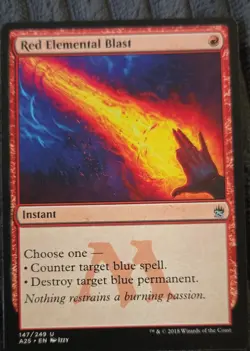 Red Elemental Blast Masters 25 Regular - Image 1