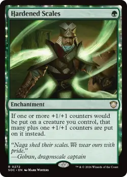 Hardened Scales R Commander: Secrets of Strixhaven 272 NM - Image 1