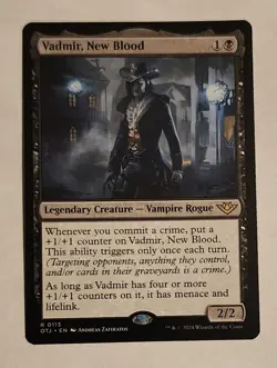 MTG Vadmir, New Blood - Outlaws of Thunder Junction Regular - NM Magic - Image 1