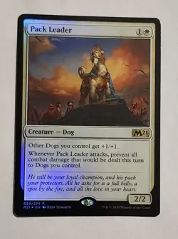 MTG Pack Leader FOIL - Core Set 2021 Foil - NM Magic The Gathering - Image 1