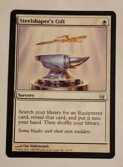 MTG Steelshaper's Gift - Fifth Dawn Regular - NM Magic The Gathering - Image 1