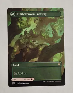 MTG Cragcrown Pathway (Borderless) - Zendikar Rising Regular - NM Magic - Image 2