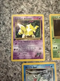 Wizards of the Coast Gym Challenge Lot — 1st Edition, 5 Pokemon TCG Cards - Image 2