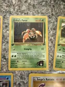 Wizards of the Coast Gym Challenge Lot — 1st Edition, 5 Pokemon TCG Cards - Image 3