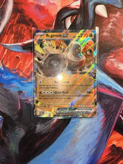 Pokemon Regirock ex 101/182 Destined Rivals Double Rare Near Mint - Image 1