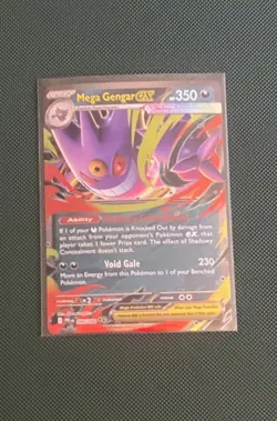 Pokemon TCG Mega Gengar ex 056/094 Me02: Phantasmal Flames Holo - Ultra Rare - Image 2