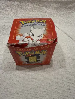 NIB SEALED MEWTWO Pokemon 23K Gold Plated Trading Card 1999 Burger King Limited - Image 1