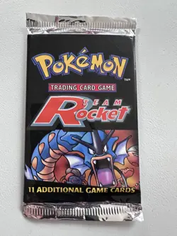 Pokemon Team Rocket Booster Pack Unlimited edition TCG - Image 1