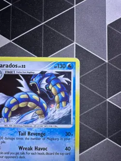Pokemon TCG – Gyarados 19/100 – Stormfront – Cosmos Holo Rare MP - Image 3