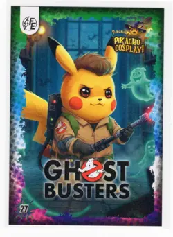Ghost Busters (Pikachu) #27 - Galaxy Holo - Electric Pikachu Cosplay - Pokemon - Image 1