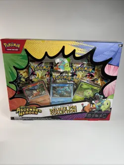 Pokemon Ascended Heroes First Partners Deluxe Pin Collection Sealed - Image 1