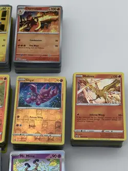 x500 Pokemon Holo Foil & Reverse Holo Bulk Lot Mega S&V Era English Unsearched - Image 4
