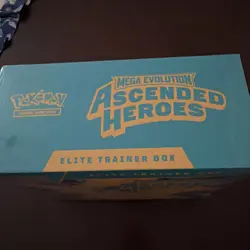 Pokemon TCG Mega Evolution Ascended Heroes ETB Elite Trainer Box Sealed New ✅✨ - Image 2