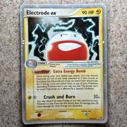 2004 Pokemon Electrode ex Fire Red & Leaf Green 107/112 Holo - Image 1
