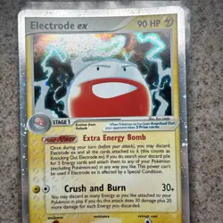 2004 Pokemon Electrode ex Fire Red & Leaf Green 107/112 Holo - Image 2