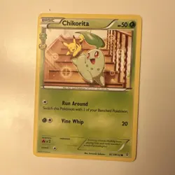 Pokemon Chikorita Generations Radiant Collection RC1/RC32 Common Basic 50 HP - Image 1