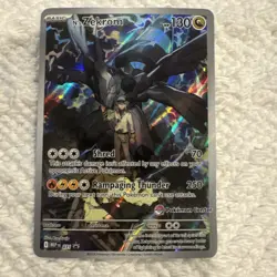 N's Zekrom 031 Pokemon Center Stamped Black Star Promo Ascended Heroes Holo Art - Image 2