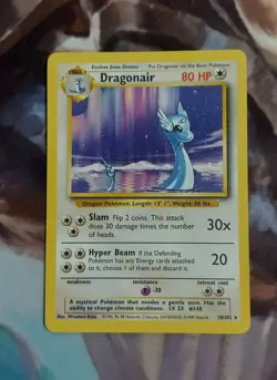 Pokemon, Dragonair, Base Set 18/102 - LP - Image 1