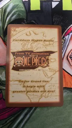 One Piece Carddass Hyper Battle 1999 S02 Luffy Early Rare Vintage 【U.S./DDP】④ - Image 2