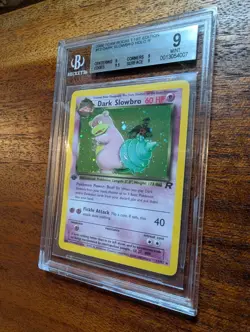 Dark Slowbro Holo - 1st First Edition - BGS 9 - #12/82 2000 Pokemon Team Rocket - Image 3