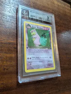 Dark Slowbro Holo - 1st First Edition - BGS 9 - #12/82 2000 Pokemon Team Rocket - Image 5