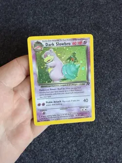 Pokemon Dark Slowbro Holo Rare #12/82 - Team Rocket WOTC Set Mint Condition - Image 3