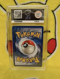 Pokemon Team Rocket Set 2000 Holo Dark Slowbro 12/82 Ace Graded 3 Good Swirl - Image 5