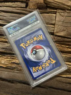 2000 Pokemon Team Rocket First Edition Dark Slowbro Holo Rare #12/82 PSA 7 - Image 2